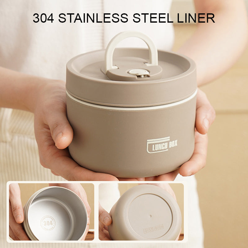 Multi Layer Insulated Lunchbox with Carry Bag Set